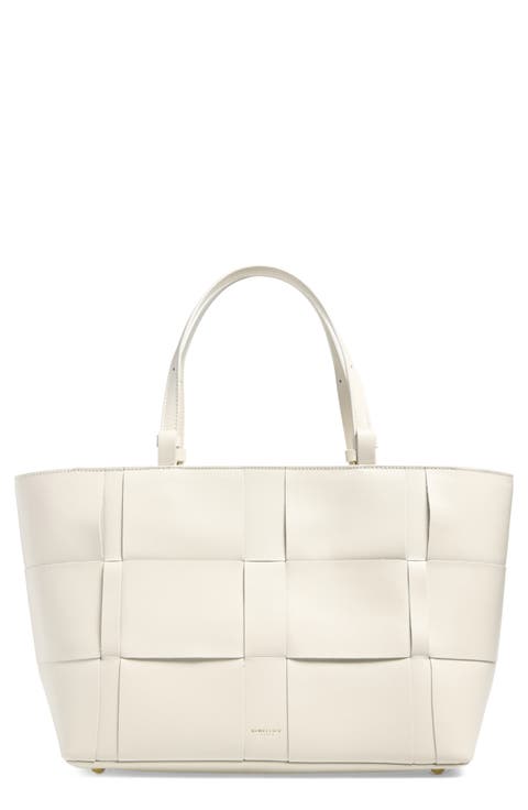 The Florence Woven Leather Tote