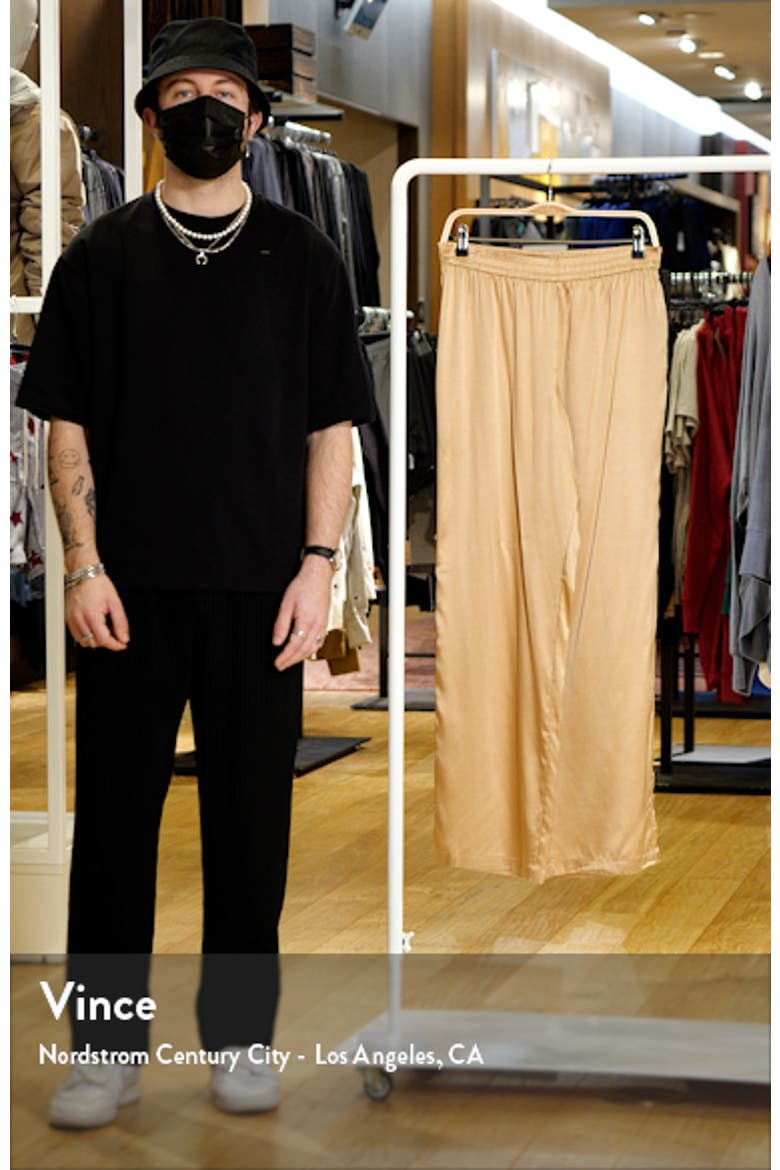 Stretch Silk Pajama Pants video