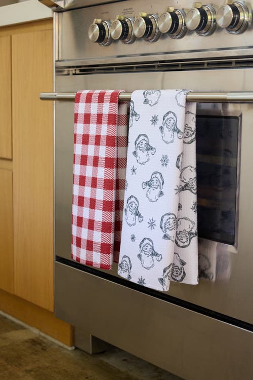 Geometry Kitchen Tea Towel Set In Multi