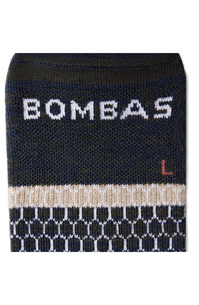 Bombas Randomfeed Stripe Performance Crew Socks, Alternate, color,
