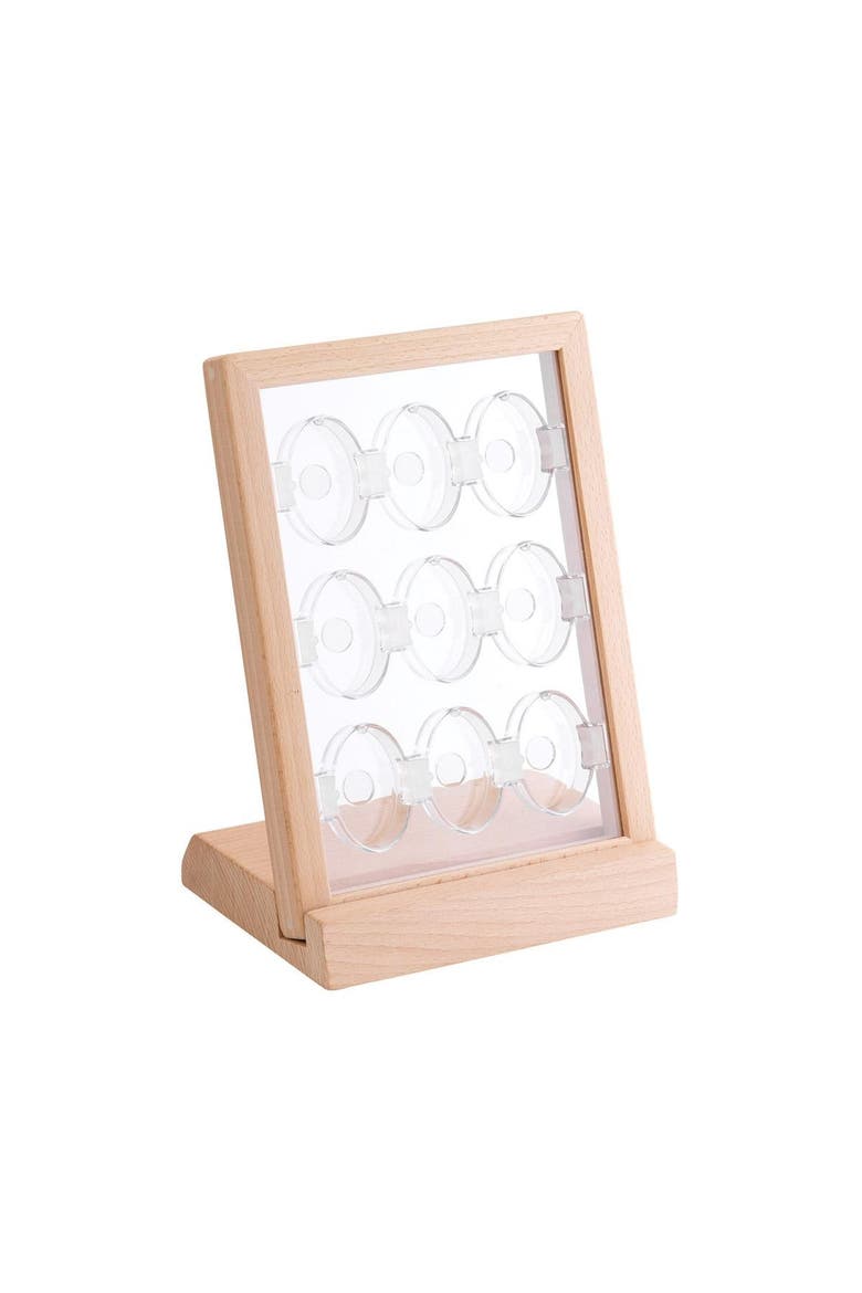 Specimen Stone Tabletop Stand, Main, color, Beige