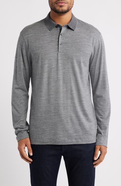 Pado Long Sleeve Wool Polo