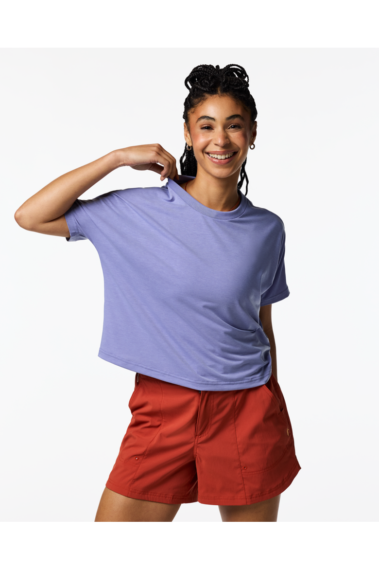 Empaca Boxy T-Shirt - Women's, Main, color, Aster