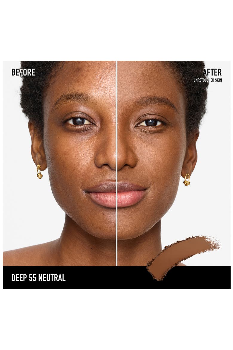 BAREPRO® 24HR Skin Perfecting Talc-Free Matte Powder Foundation, Alternate, color, DEEP 55 NEUTRAL