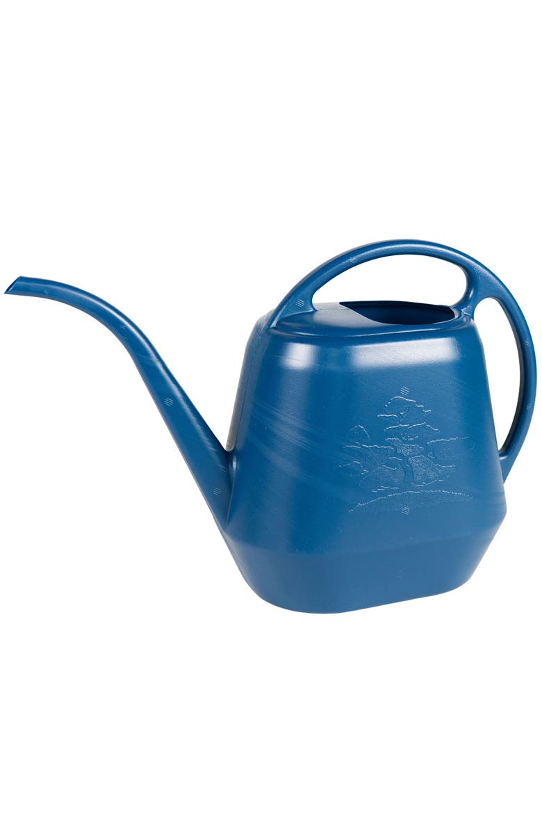 Bloem Aqua Rite 1.1 Gallon (144 Fl Oz) Classic Blue Garden Watering Can, Main, color, 