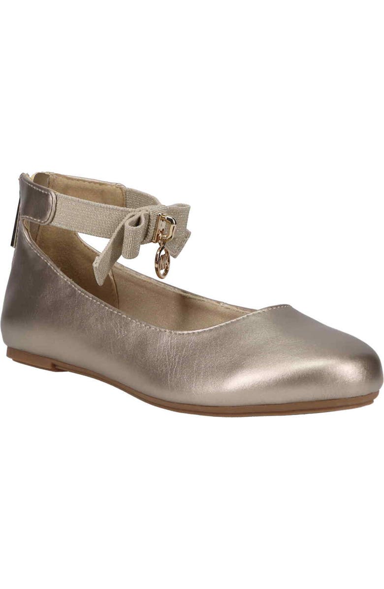 MICHAEL Michael Kors Kids' Kenyah Kay Ankle Strap Flat, Main, color,
