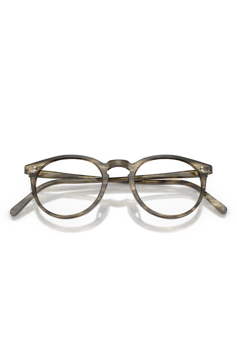 Oliver Peoples O'Malley 47mm Round Optical Glasses, Alternate, color, 