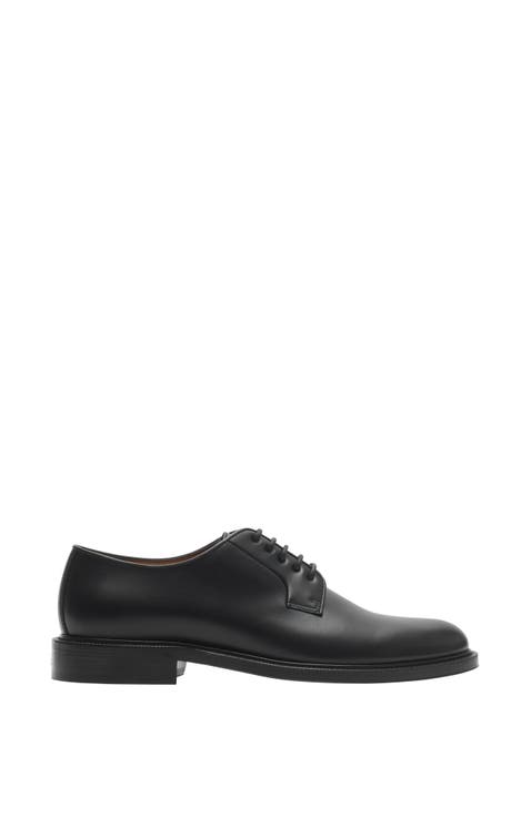 Leather Manor Derby Shoes