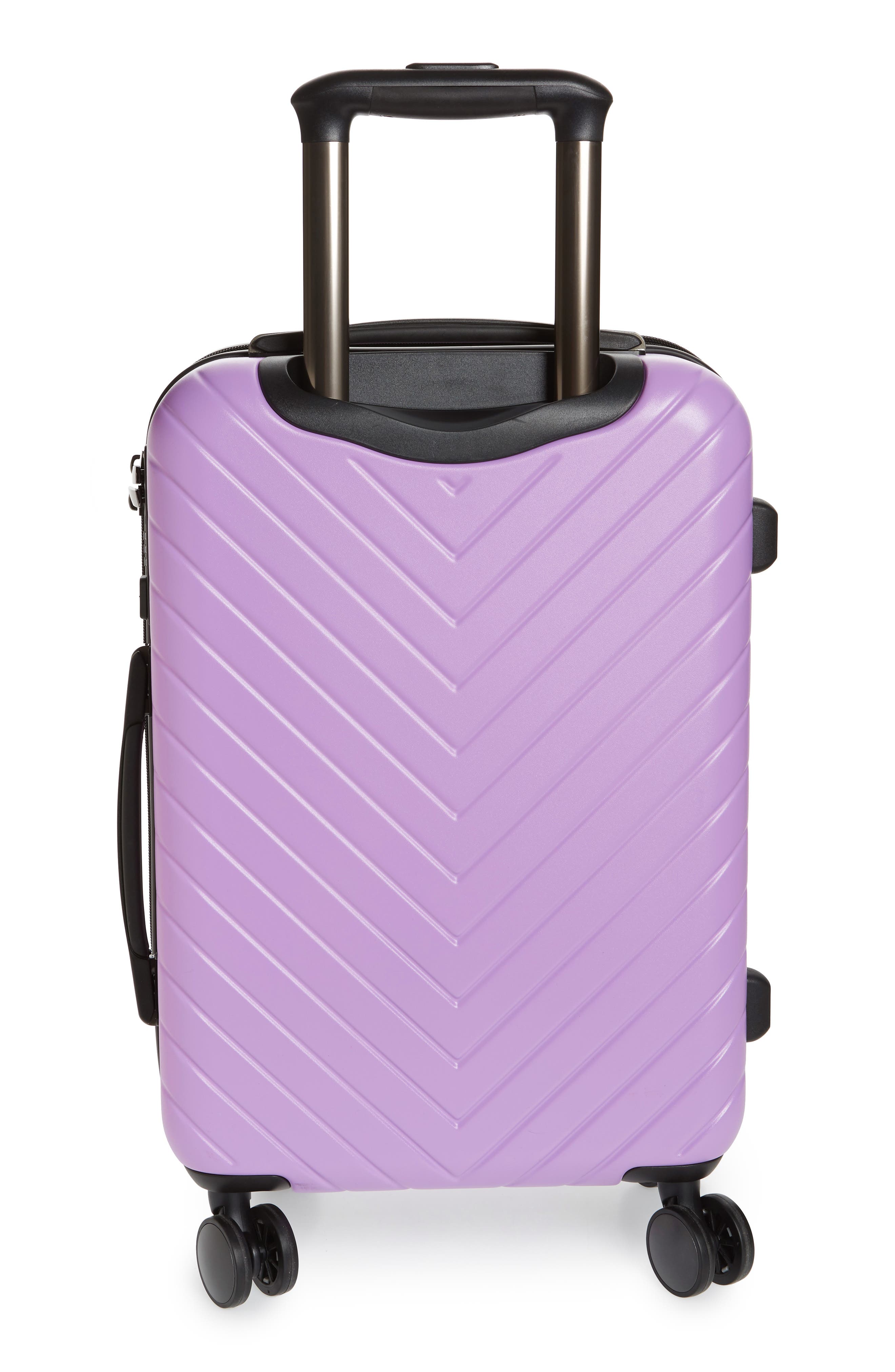 Nordstrom Chevron 20-Inch Spinner Carry-On, Alternate, color, 
