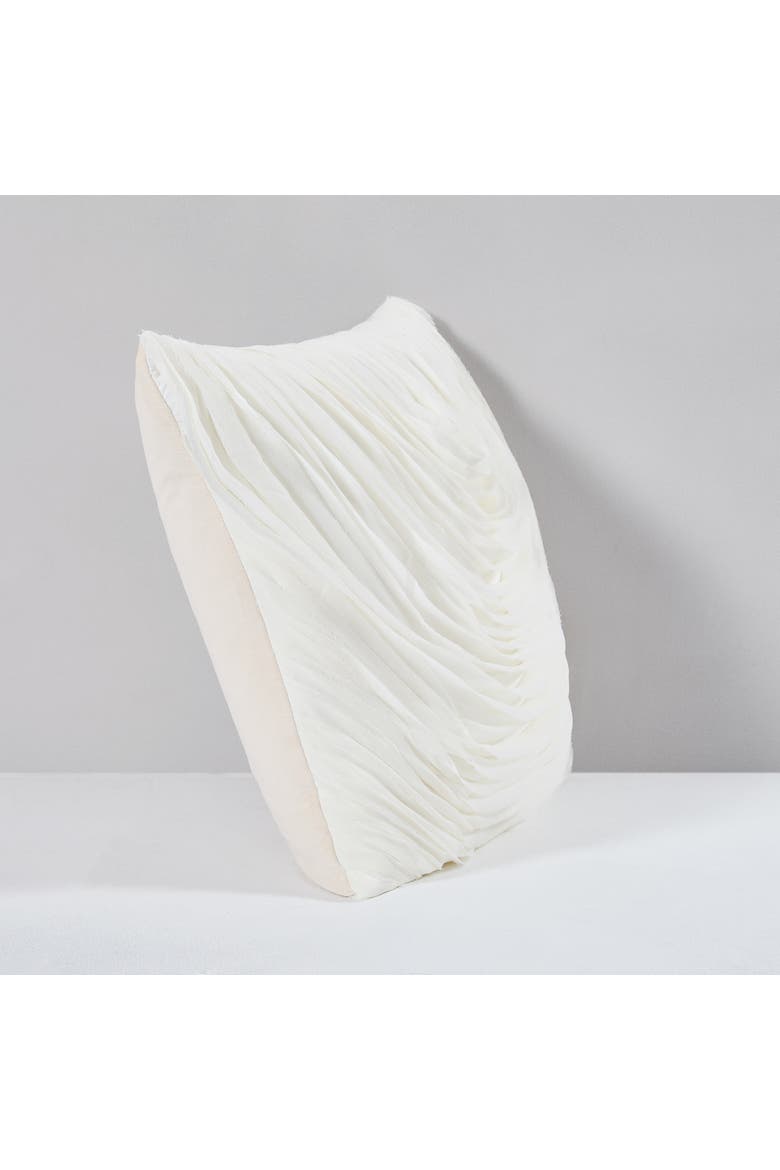 Veils Pillow Cover, Alternate, color, Cream