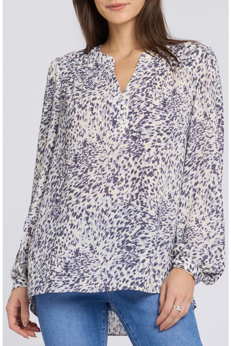 Trinity Tunic Top, Main, color, DESIREE DOTS