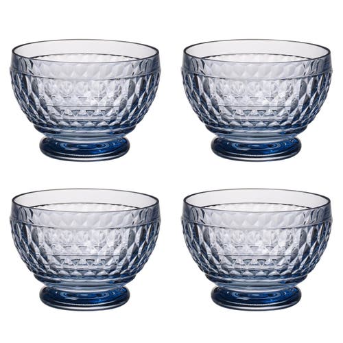 Villeroy & Boch Boston Coloured Set Of 4 Individual Bowl