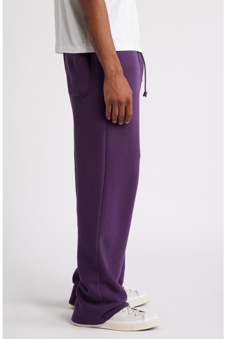 Core Organic Cotton Straight Leg Sweatpants, Alternate, color, VINTAGE GRAPE