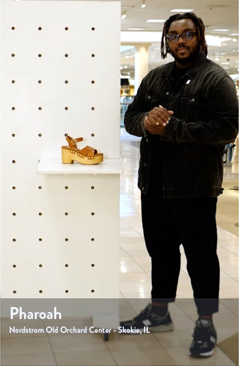 Mosco Platform Sandal, sales video thumbnail