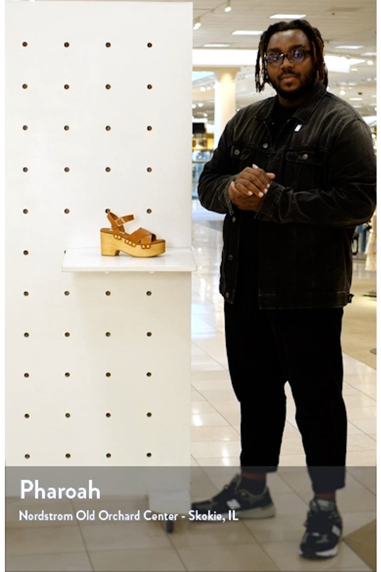Mosco Platform Sandal video