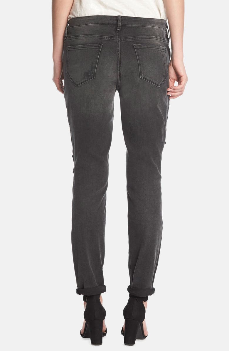 Kiind of 'Artful' Distressed Relaxed Jeans, Alternate, color,