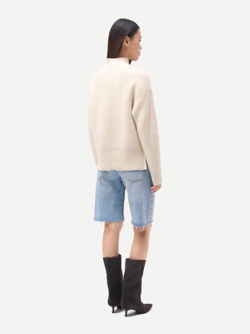 Gobi Cashmere High-neck Knitted Sweater In Animal Print