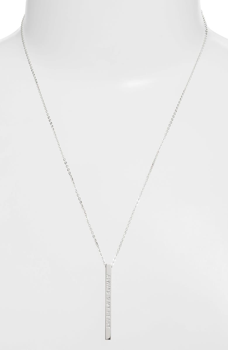 MantraBand<sup>®</sup> Heart Pendant Necklace, Alternate, color, 