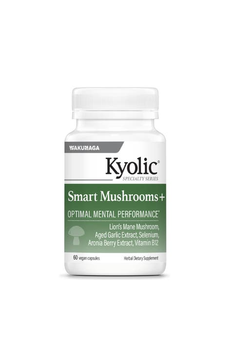 Smart Mushroom Supplement for Mental Performance and Brain Health Support 60 capsules