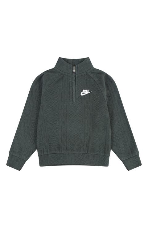 Kids' Textured Half-Zip Knit Pullover (Toddler & Little Kid)