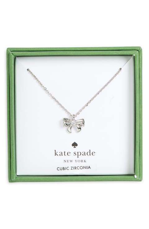 Mini Bow Pendant Necklace