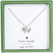 Kate Spade New York Mini Bow Pendant Necklace