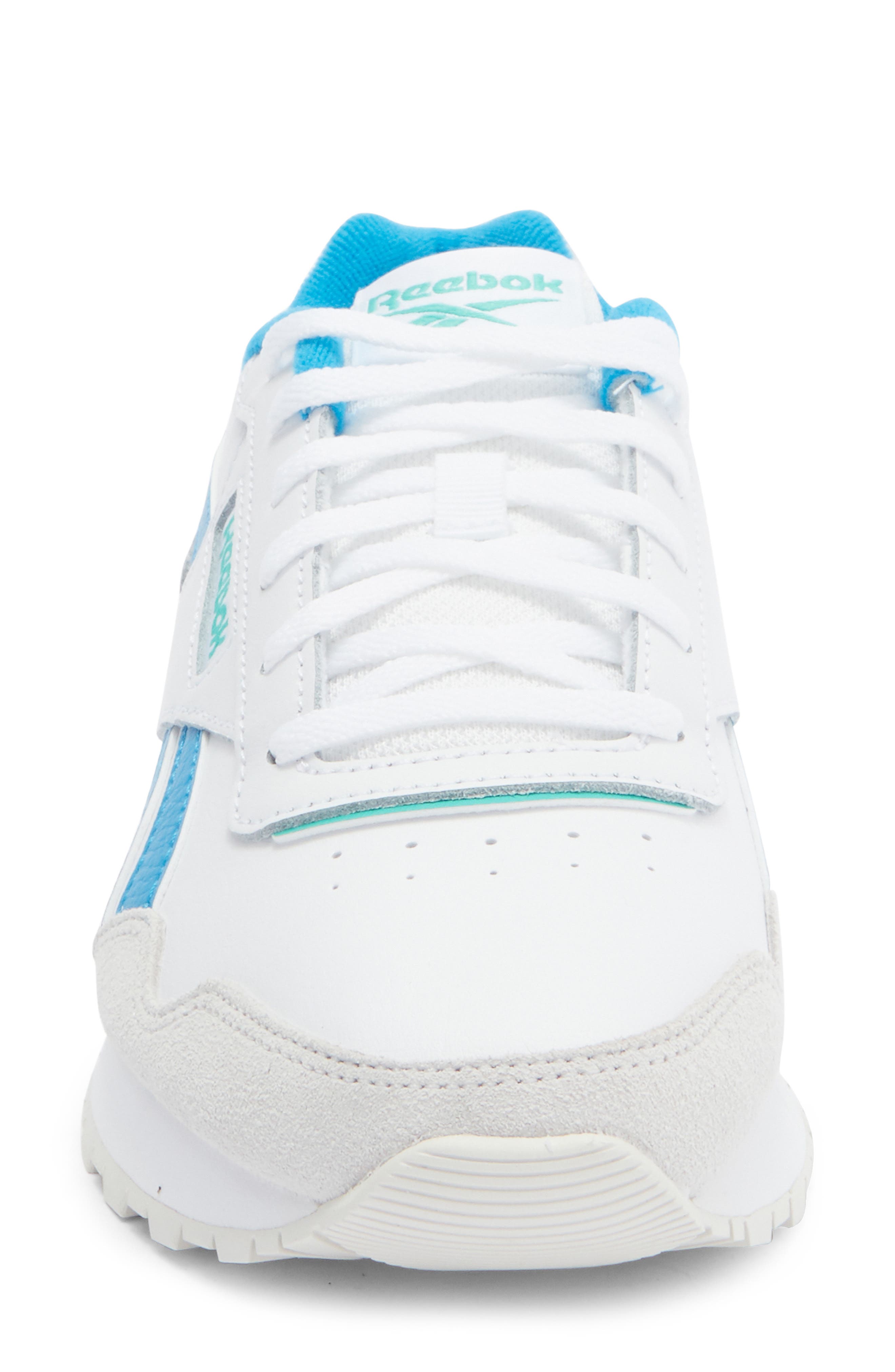 Reebok Glide Sneaker, Alternate, color, White/ Engnrdaqua/ Unlshdgreen