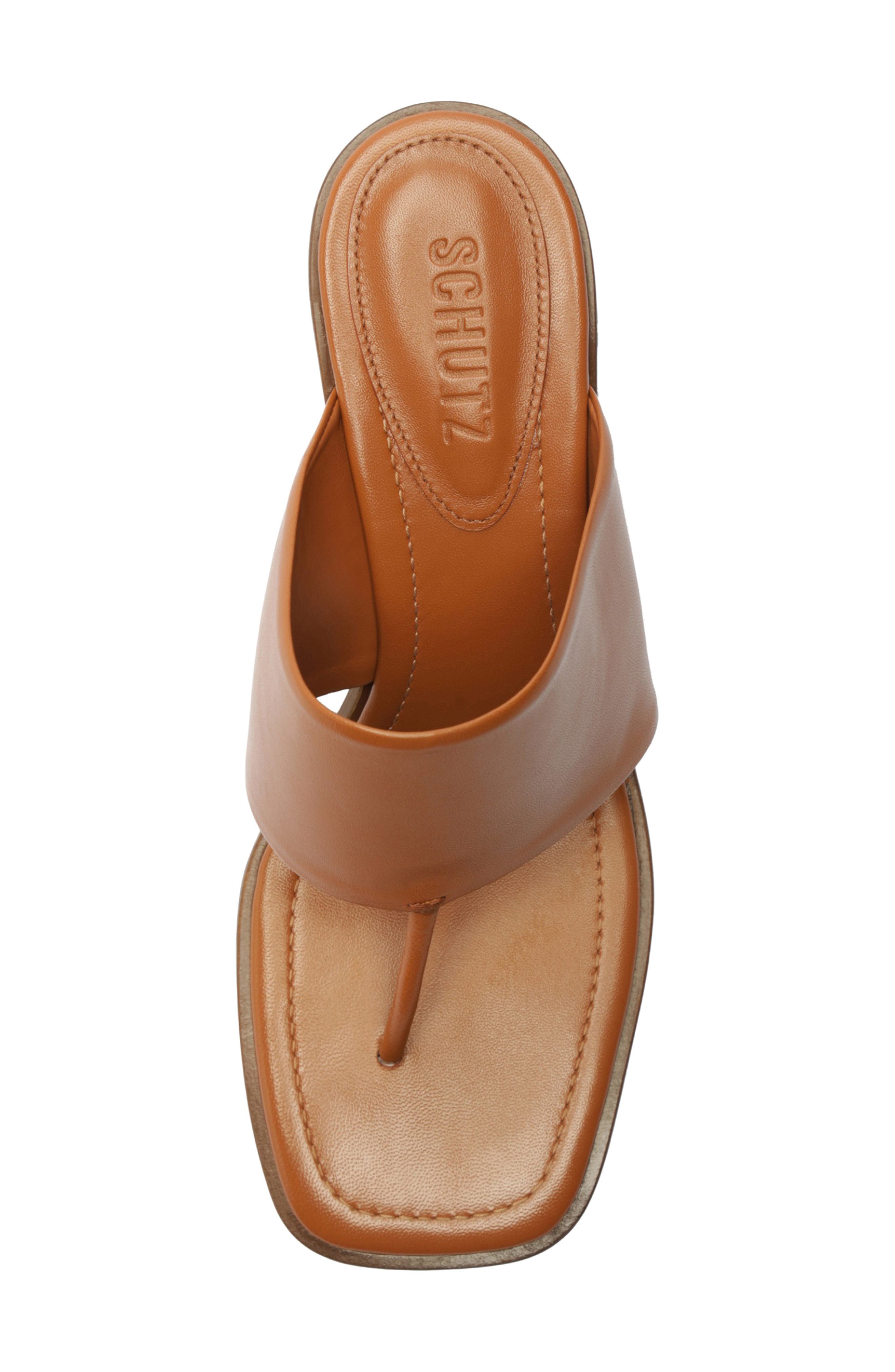 Schutz Martha Flip Flop, Alternate, color, Miele