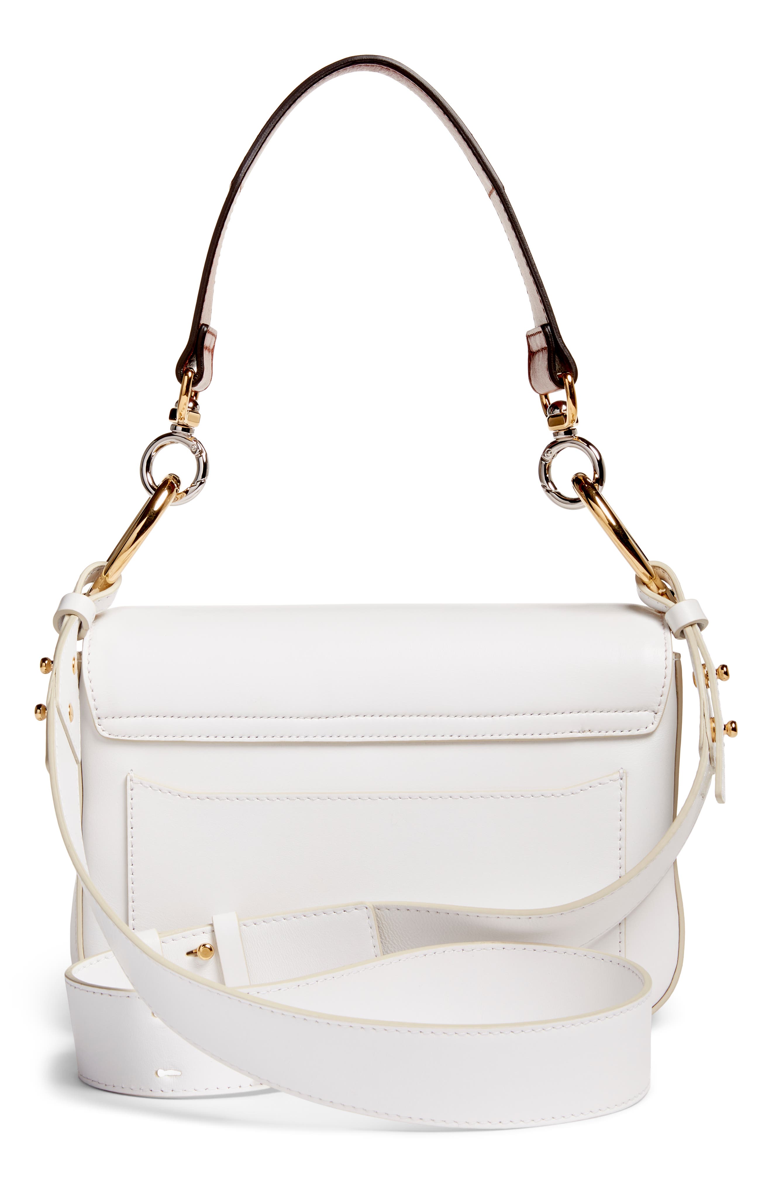 Chloé Leather Shoulder Bag, Alternate, color, 