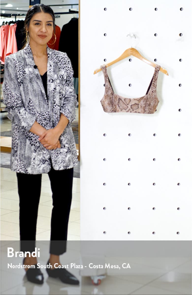 Meli Square Neck Bikini Top, sales video thumbnail