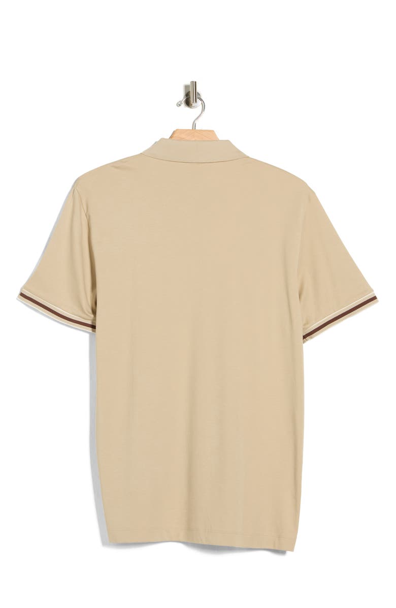 BOSS Parlay Knit Polo, Alternate, color, Light Beige
