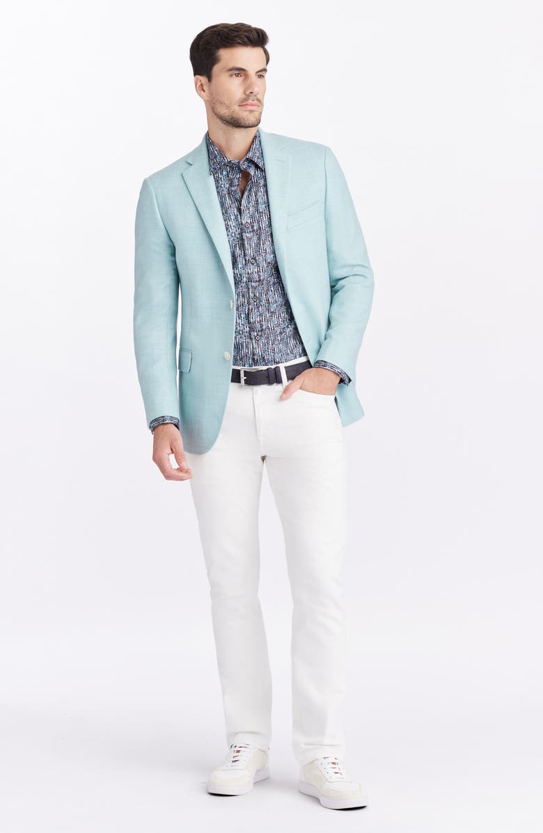 Robert Graham Benning Wool Blend Sport Coat, Alternate, color,