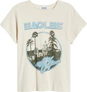 Daydreamer Eagles Hotel California Cotton Graphic T-Shirt