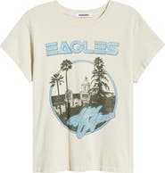 Daydreamer Eagles Hotel California Cotton Graphic T-Shirt