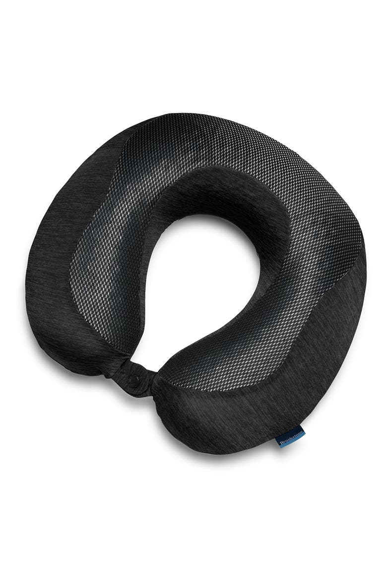 Cool Touch Neck Pillow, Alternate, color, BLACK