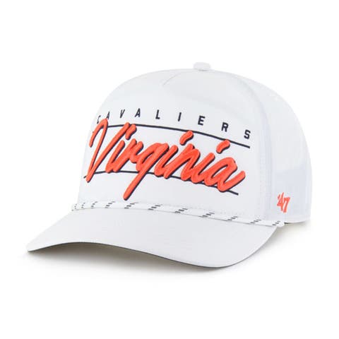 Men's '47 White Virginia Cavaliers Condor Hitch brrr° Adjustable Hat