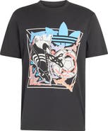 adidas Anime Soccer Cotton Graphic T-Shirt