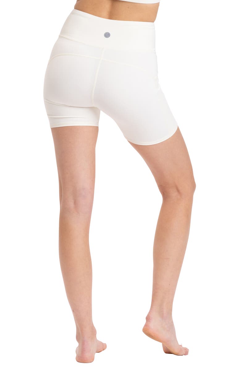 Threads 4 Thought Rita High Waist Pocket Bike Shorts, Alternate, color, 