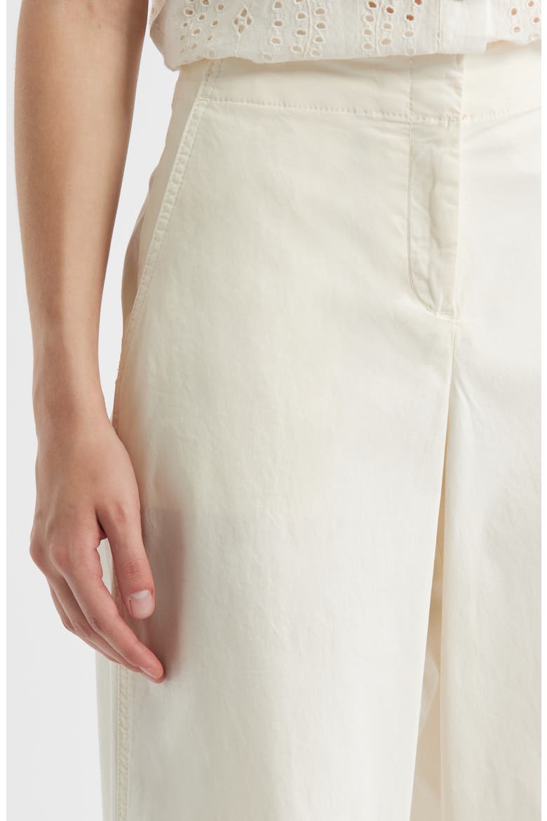Tahilone Stretch Cotton Pants, Alternate, color, SOFT CREAM
