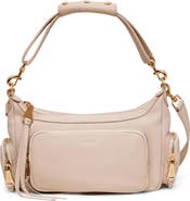 AIMEE Away We Go Suede Shoulder Bag
