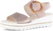 Gabor Quarter Strap Wedge Sandal