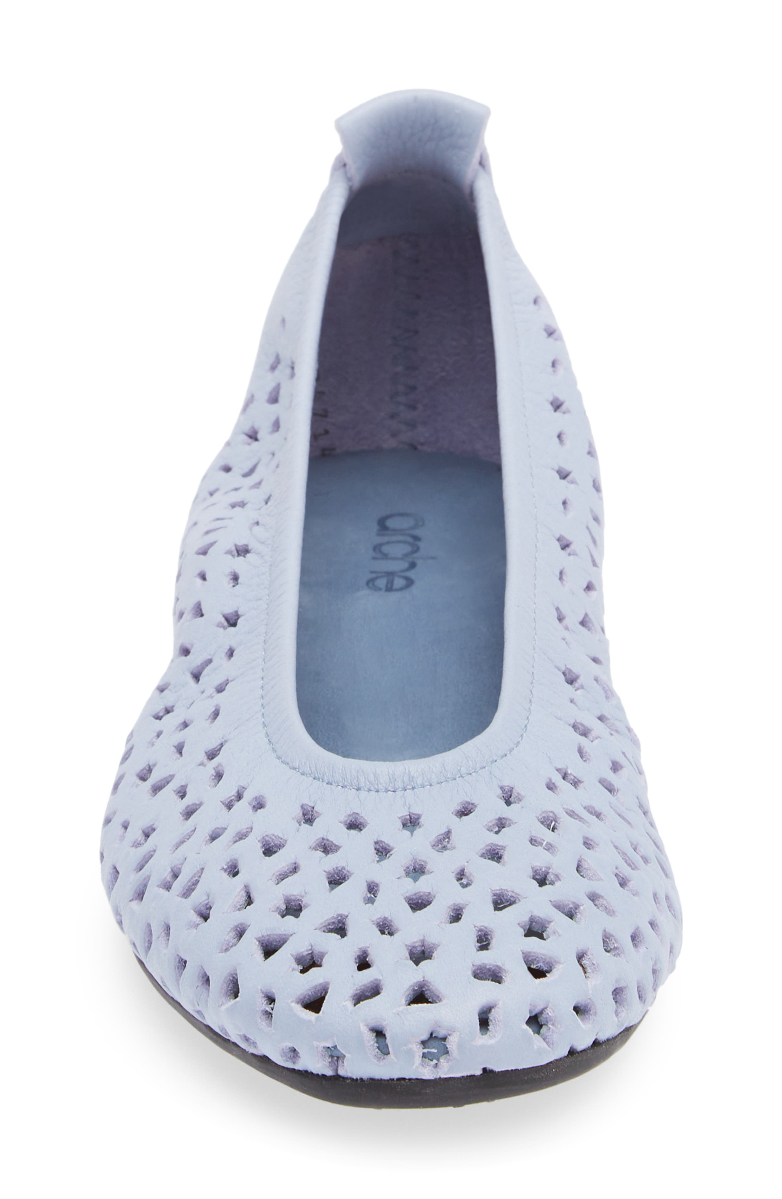 Arche Lilly Perforated Ballet Flat, Alternate, color, 