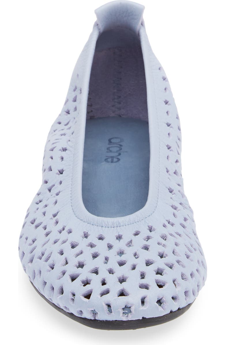Arche Lilly Perforated Ballet Flat, Alternate, color,