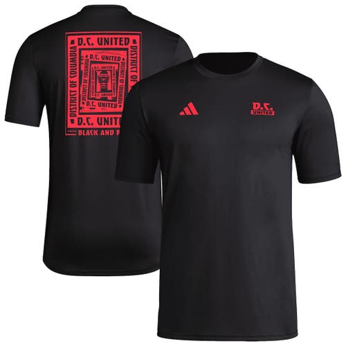 Adidas Originals Adidas Black D.c. United Local Wrap T-shirt