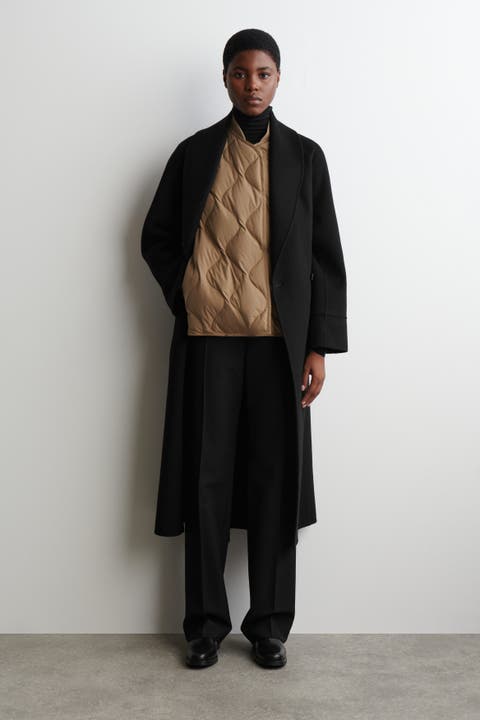 Oversized Quilted Down Gilet