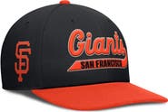 Nike Men's Nike Black/Orange San Francisco Giants Pro Performance Snapback Hat