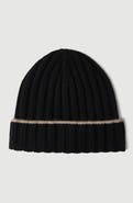 Brunello Cucinelli Cashmere Rib Knit Beanie