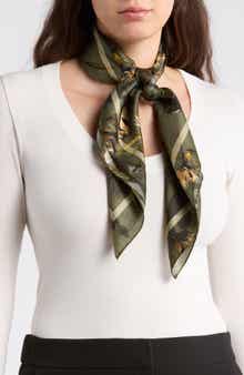 AllSaints Emerge Silk Square Scarf