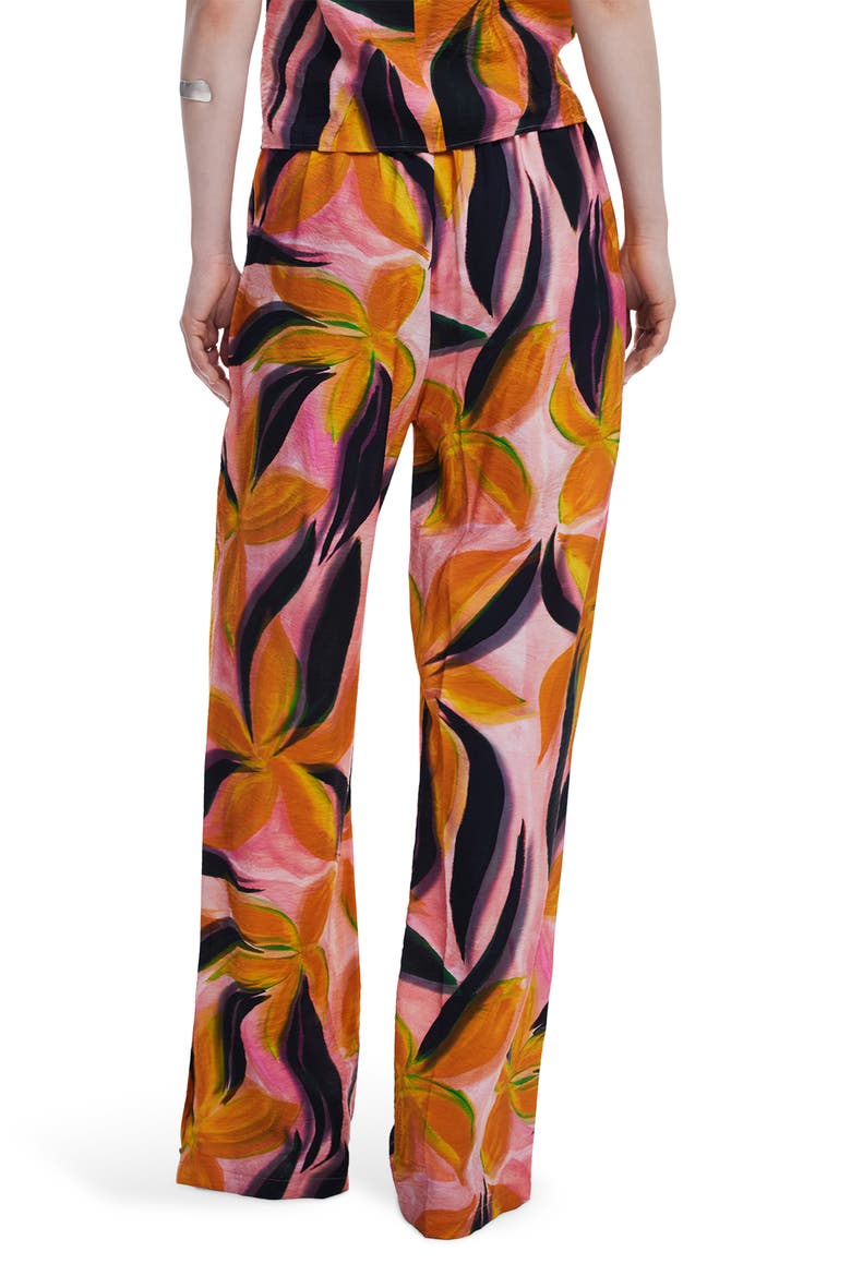 Floral Pants, Alternate, color, PINK