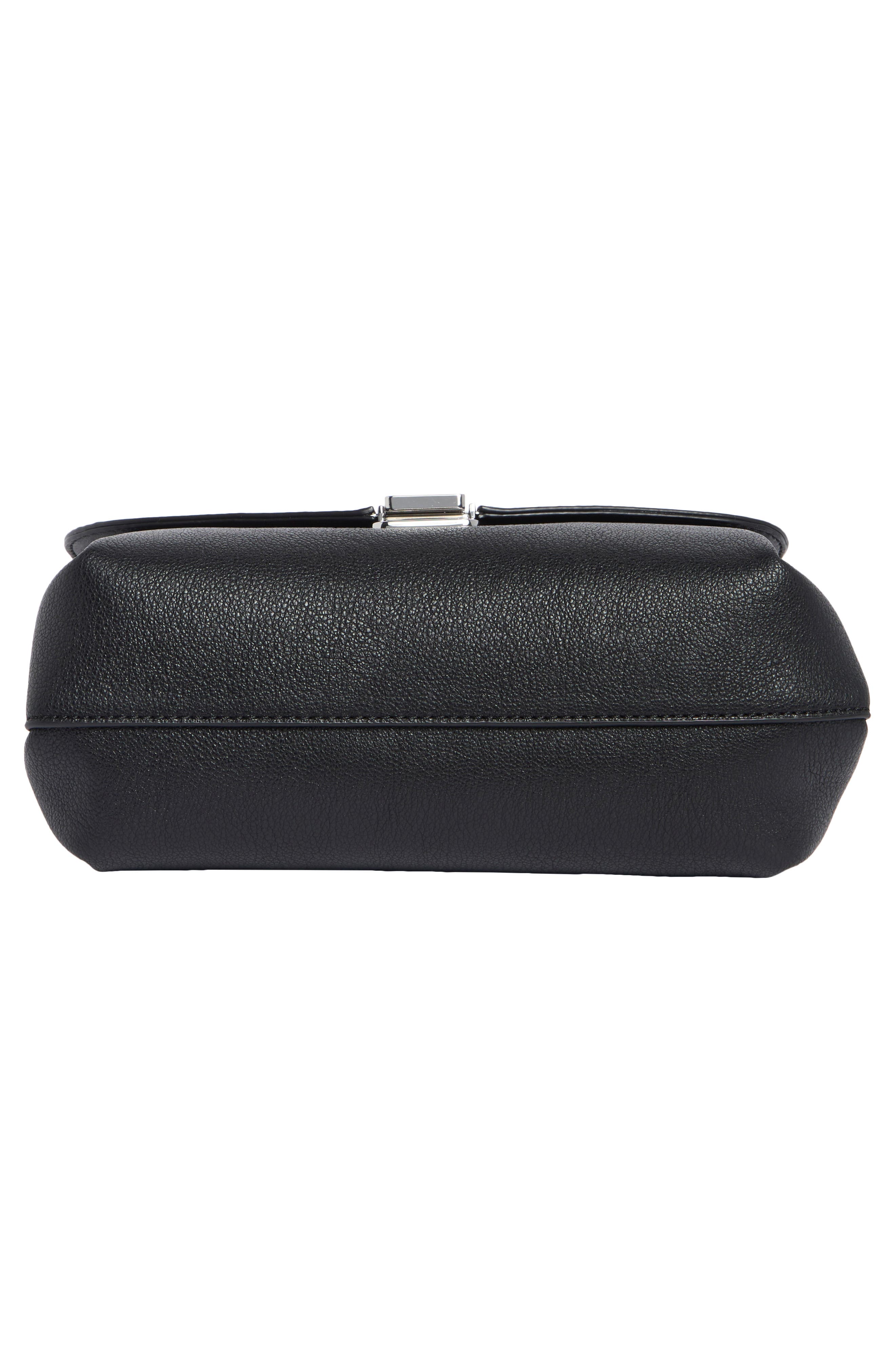 Calvin Klein Kala Crossbody Bag, Alternate, color, Black/ Silver